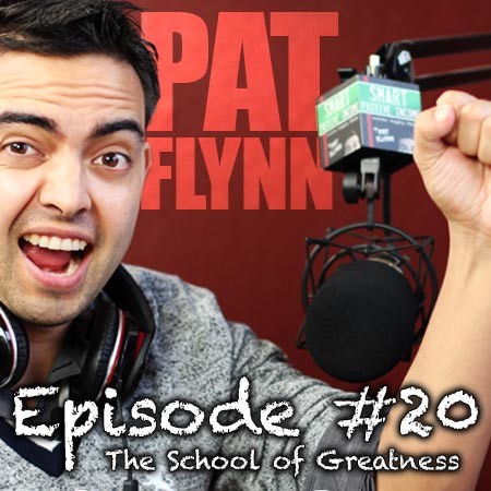 Pat Flynn on the School of Greatness Podcast with Lewis Howes 
