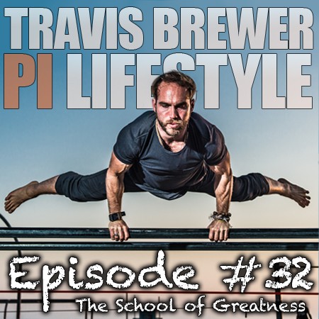 Travis Brewer on the School of Greatness podcast with Lewis Howes 