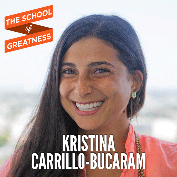 Fully Raw Kristina on The School of Greatness
